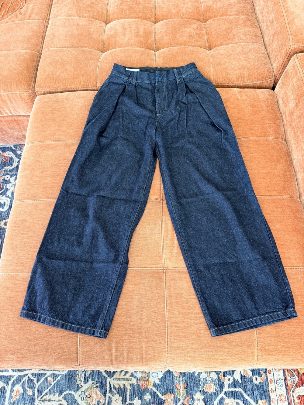 Men’s Zara wide leg denim jeans